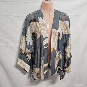 One Hundred Stars Tosla Kimono Top Women One Size